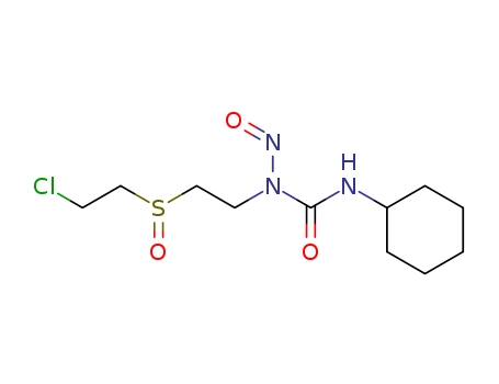 1-[2-(2-chloroethylsulfinyl)ethyl]-3-cyclohexyl-1-nitroso-urea cas  73944-54-4
