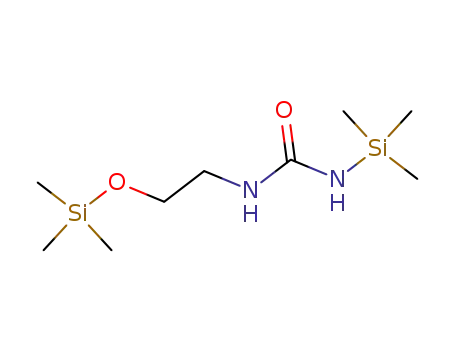 Molecular Structure of 75226-87-8 (N-<2-(trimethylsiloxy)ethyl>-N'-(trimethylsilyl)urea)