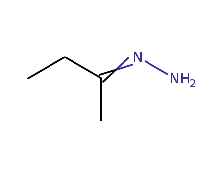 Molecular Structure of 29443-39-8 (2-Butanone, hydrazone)