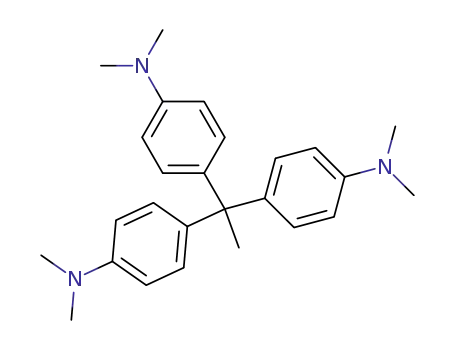 Molecular Structure of 23308-43-2 (1,1,1-TRIS(4-N,N-DIMETHYLAMINOPHENYL)-ETHANE)