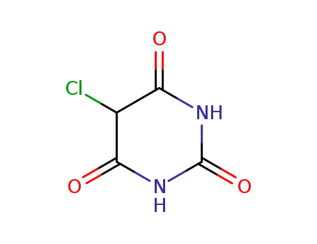 Molecular Structure of 19645-77-3 (5-CHLOROBARBITURIC ACID)