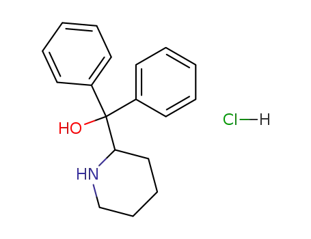 Molecular Structure of 71-78-3 (pipradrol hydrochloride)