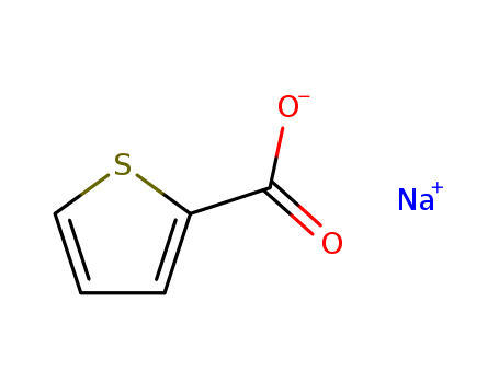 2-Thiophenecarboxylicacid, sodium salt (1:1)  CAS NO.25112-68-9