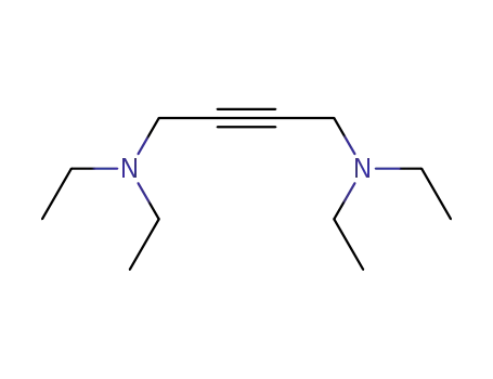 Molecular Structure of 105-18-0 (N,N,N',N'-TETRAETHYL-2-BUTYNE-1,4-DIAMINE)