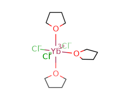 Molecular Structure of 14782-79-7 (Ytterbium, trichlorotris(tetrahydrofuran)-)