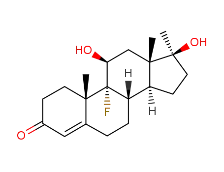 Molecular Structure of 76-43-7 (Fluoxymesterone)