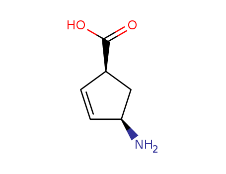 2-Cyclopentene-1-carboxylic acid, 4-amino-, (1S,4R)-