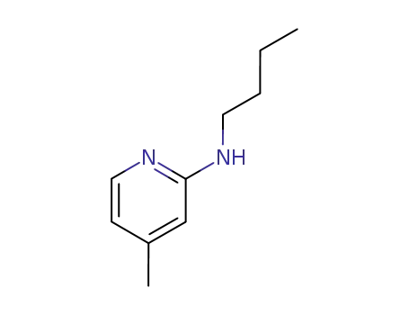 Molecular Structure of 103392-72-9 (butyl-(4-methyl-[2]pyridyl)-amine)