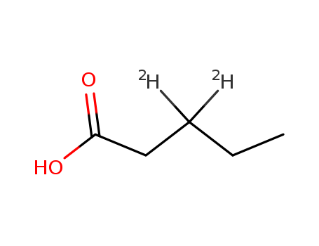 Pentanoic-3,3-d2 acid(9CI)