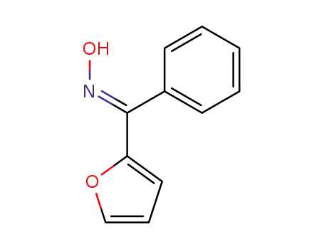 Molecular Structure of 2067-52-9 (Methanone, 2-furanylphenyl-, oxime, (E)-)