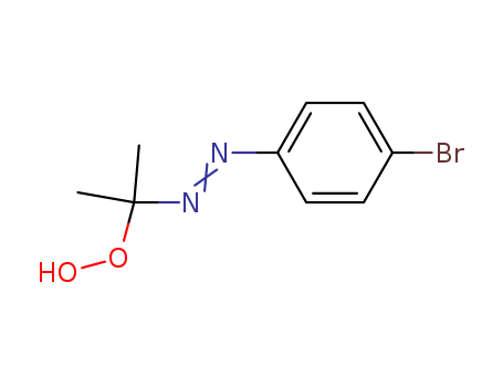 Hydroperoxide, 1-[(4-bromophenyl)azo]-1-methylethyl