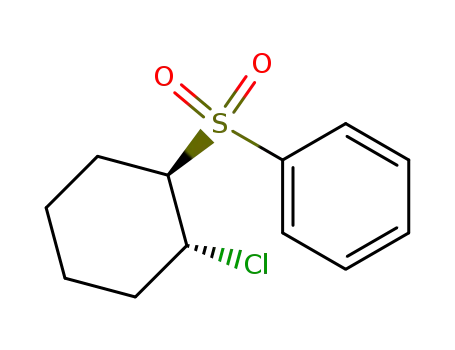 Molecular Structure of 33995-48-1 ([(2-chlorocyclohexyl)sulfonyl]benzene)