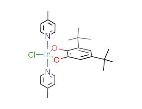 Molecular Structure of 159650-04-1 ([InCl(((CH<sub>3</sub>)3C)2C<sub>6</sub>H<sub>2</sub>O<sub>2</sub>)(CH<sub>3</sub>C<sub>5</sub>H<sub>4</sub>N)2])