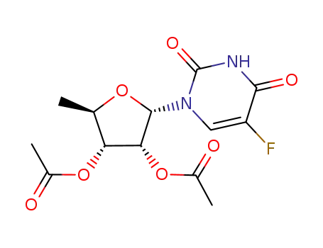 1-(5-Deoxy-2,3-di-O-acetyl-α-D-ribofuranosyl)-5-fluor-uracil