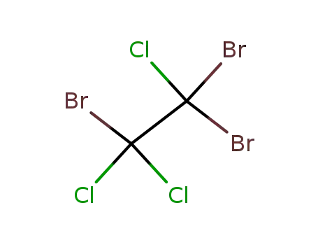 Molecular Structure of 594-78-5 (1,1,2-tribromo-1,2,2-trichloro-ethane)