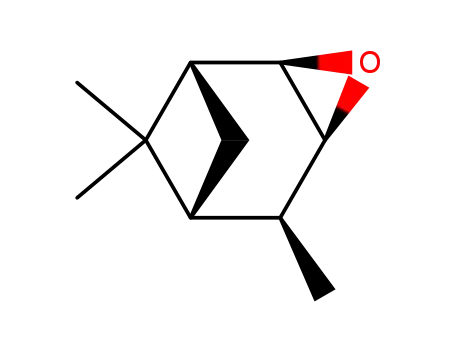 Molecular Structure of 29391-40-0 ([1R-(1alpha,2beta,4beta,5beta,6alpha)]-5,7,7-trimethyl-oxatricyclo[4.1.1.02,4]octane)