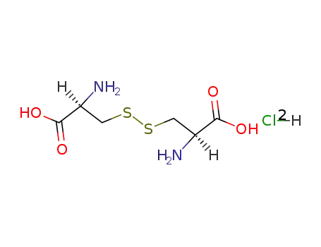Molecular Structure of 34760-60-6 (L-Cystine hydrochloride)