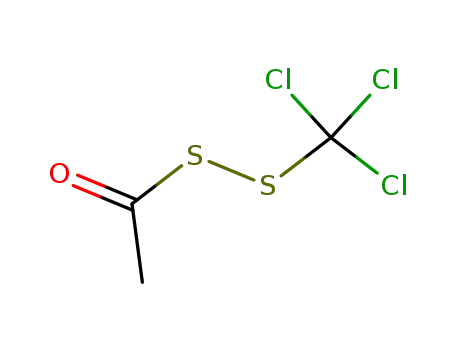 Molecular Structure of 72087-88-8 (acetyl-trichloromethyl-disulfane)