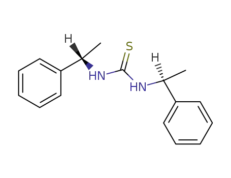 Molecular Structure of 31172-77-7 (N,N'-bis<(S)-(1-phenylethyl)>thiourea)