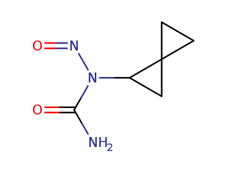 Molecular Structure of 199783-43-2 (Urea, N-nitroso-N-spiro[2.2]pentyl-)