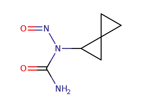 Molecular Structure of 199783-43-2 (Urea, N-nitroso-N-spiro[2.2]pentyl-)