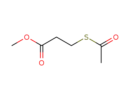 Molecular Structure of 6291-62-9 (methyl 3-(acetylsulfanyl)propanoate)