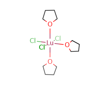 Molecular Structure of 120496-88-0 (Lutetium, trichlorotris(tetrahydrofuran)-)