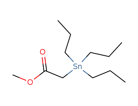 <Tripropyl-stannyl>-essigsaeure-methylester