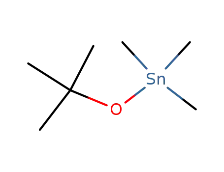 Molecular Structure of 21726-97-6 (Stannane, (1,1-dimethylethoxy)trimethyl-)