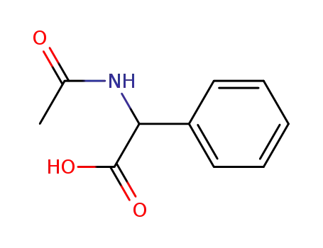 Molecular Structure of 14257-84-2 (N-Acetyl-D-phenylglycine)
