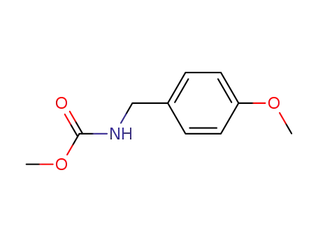 Molecular Structure of 99075-91-9 (methyl N-(4'-methoxybenzyl)carbamate)