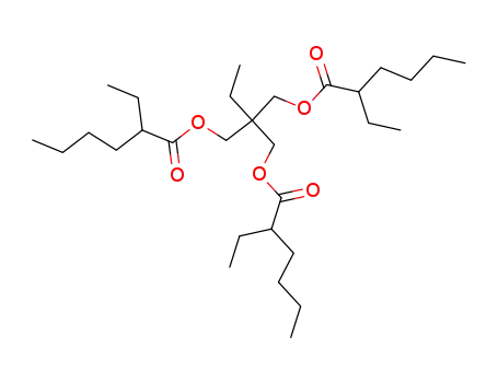 Molecular Structure of 26086-33-9 (TRIMETHYLOLPROPANE TRIS(2-ETHYLHEXANOATE))