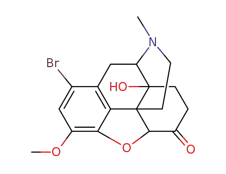 1-bromo-4,5α-epoxy-14-hydroxy-3-methoxy-17-methylmorphinan-6-one