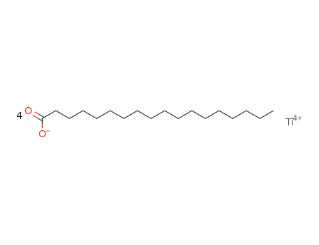 Molecular Structure of 5143-87-3 (Octadecanoic acid, titanium(4+) salt)