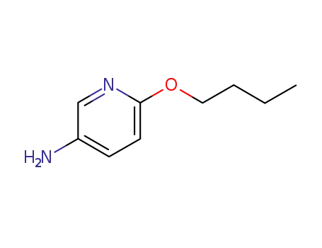 Molecular Structure of 539-23-1 (5-AMINO-2-BUTOXYPYRIDINE)