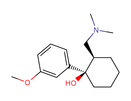 Molecular Structure of 123134-25-8 ((-)-(S,S)-trans-Tramadol)