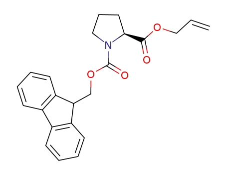 1,2-Pyrrolidinedicarboxylic acid, 1-(9H-fluoren-9-ylmethyl)
2-(2-propenyl) ester, (2S)-