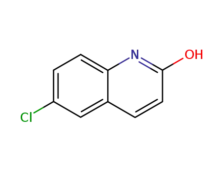 Molecular Structure of 1810-67-9 (6-CHLORO-2-HYDROXYQUINOLINE)