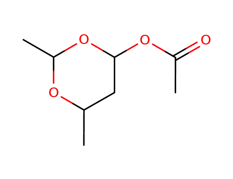 Molecular Structure of 828-00-2 (2,6-DIMETHYL-1,3-DIOXAN-4-OL ACETATE)