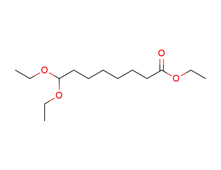 Molecular Structure of 26385-59-1 (8,8-diethoxy-octanoic acid ethyl ester)