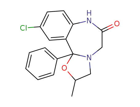 Molecular Structure of 24143-17-7 (OXAZOLAM METHANOL SOLUTION)