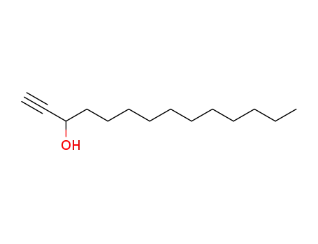 Molecular Structure of 77889-04-4 (1-Tetradecyn-3-ol, (S)-)