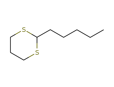 21777-32-2,hexanal-1,3-dithiane,m-Dithiane,2-pentyl- (8CI); 2-Pentyl-1,3-dithiane