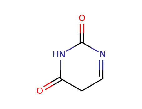 Molecular Structure of 4433-22-1 (2,4(3H,5H)-Pyrimidinedione (9CI))
