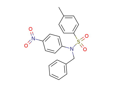 Benzenesulfonamide,4-methyl-N-(4-nitrophenyl)-N-(phenylmethyl)-