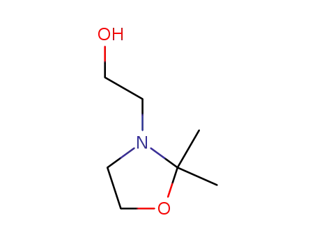 Molecular Structure of 80136-05-6 (2-(2,2-dimethyl-oxazolidin-3-yl)-ethanol)