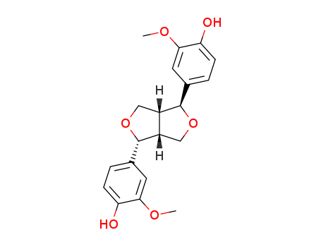 Phenol,4,4'-[(1S,3aR,4S,6aR)-tetrahydro-1H,3H-furo[3,4-c]furan-1,4-diyl]bis[2-methoxy-(487-36-5)
