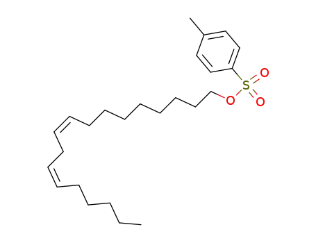 Molecular Structure of 56401-30-0 (9,12-Octadecadien-1-ol, 4-methylbenzenesulfonate, (9Z,12Z)-)