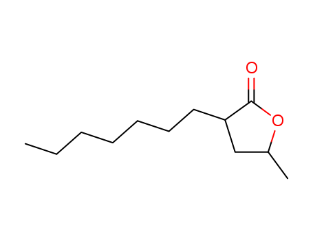 3-HEPTYLDIHYDRO-5-METHYL-2(3H)-FURANONE
