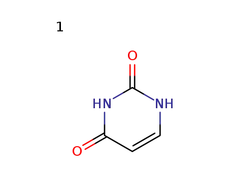 Molecular Structure of 27072-01-1 (Uracil, trimer (8CI))